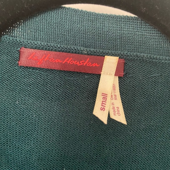 Left on Houston Braid Detail Wool Cardigan Small - Picture 3 of 4